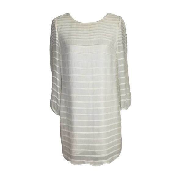 Massimo Dutti Cream Dress size 42/L - Picture 1 of 14